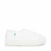 SteveMadden STREAM WHITE FABRIC -Steve Madden | Official Store COOL PLANET STREAM WHITE SIDE