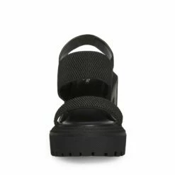 SteveMadden STEM BLACK FABRIC -Steve Madden | Official Store COOLPLANET STEM BLACK FAB FRONT