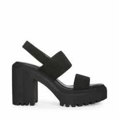 SteveMadden STEM BLACK FABRIC -Steve Madden | Official Store COOLPLANET STEM BLACK FAB SIDE 1