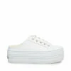 SteveMadden BRIDGET30 WHITE LEATHER -Steve Madden | Official Store STEVEMADDEN ATHLETIC BRIDGET30 WHITE LEATHER SIDE
