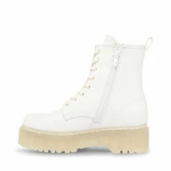 SteveMadden BETTYY WHITE -Steve Madden | Official Store STEVEMADDEN BOOTIES BETTYY WHITE INSIDE