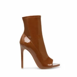 SteveMadden ELETTRA GREEN 19 SteveMadden ELETTRA GREEN -Steve Madden | Official Store STEVEMADDEN BOOTIES ELETTRA COGNAC PATENT SIDE 4
