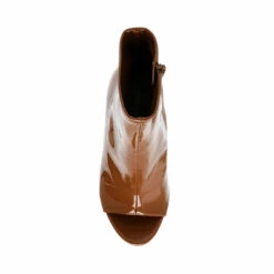 SteveMadden ELETTRA COGNAC PATENT -Steve Madden | Official Store STEVEMADDEN BOOTIES ELETTRA COGNAC PATENT TOP