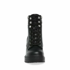 SteveMadden JAYDIN BLACK -Steve Madden | Official Store STEVEMADDEN BOOTIES JAYDIN BLACK FRONT
