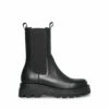 SteveMadden EXPLORER BLACK LEATHER 2 SteveMadden EXPLORER BLACK LEATHER -Steve Madden | Official Store STEVEMADDEN BOOTIES LAWRENCE BLACK SIDE