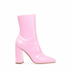 SteveMadden LYNDEN PINK PATENT 19 SteveMadden LYNDEN PINK PATENT -Steve Madden | Official Store STEVEMADDEN BOOTIES LYNDEN PINK SIDE 4