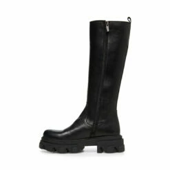 SteveMadden WAYDE BLACK LEATHER -Steve Madden | Official Store STEVEMADDEN BOOTS WAYDE BLACK INSIDE