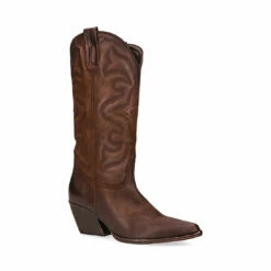SteveMadden WEST BROWN LEATHER 16 SteveMadden WEST BROWN LEATHER -Steve Madden | Official Store STEVEMADDEN BOOTS WEST BROWN LEATHER