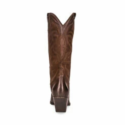 SteveMadden WEST BROWN LEATHER 19 SteveMadden WEST BROWN LEATHER -Steve Madden | Official Store STEVEMADDEN BOOTS WEST BROWN LEATHER BACK