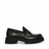 SteveMadden LAWRENCE BLACK LEATHER -Steve Madden | Official Store STEVEMADDEN CASUAL LAWRENCE BLACK LEATHER SIDE 5