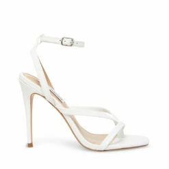 SteveMadden AMADA WHITE LEATHER