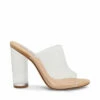 SteveMadden CLASSIFY CLEAR -Steve Madden | Official Store STEVEMADDEN DRESS CLASSIFY CLEAR SIDE