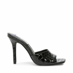 SteveMadden SIGNAL COGNAC PATENT -Steve Madden | Official Store STEVEMADDEN DRESS SIGNAL BLACK CROCO SIDE 10