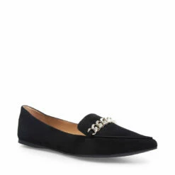 SteveMadden FARRELL BLACK SUEDE 14 SteveMadden FARRELL BLACK SUEDE -Steve Madden | Official Store STEVEMADDEN FLATS FARRELL BLACK SUEDE