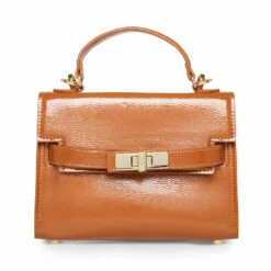 SteveMadden BDIGNIFY RED PATENT -Steve Madden | Official Store STEVEMADDEN HANDBAGS BDIGNIFY COGNAC PATENT 1