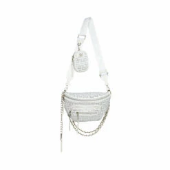 SteveMadden BMAXIMA LIME -Steve Madden | Official Store STEVEMADDEN HANDBAGS BMAXIMAS S WHITE SILVER LIFESTYLE1 4