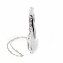 SteveMadden BSWAGGER SILVER -Steve Madden | Official Store STEVEMADDEN HANDBAGS BSWAGGER SILVER SIDE