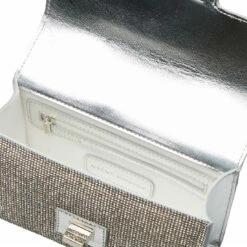 SteveMadden BWONDERS SILVER -Steve Madden | Official Store STEVEMADDEN HANDBAGS BWONDERS SILVER INSIDE