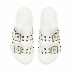 SteveMadden TEDDY-P WHITE MULTI -Steve Madden | Official Store STEVEMADDEN MADDEN GIRL TEDDY P WHITE CLEAR TOP 1