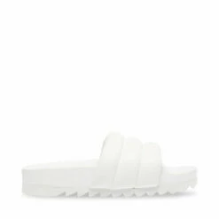 SteveMadden CUSHY WHITE -Steve Madden | Official Store STEVEMADDEN SANDALS CUSHY WHITE SIDE 2