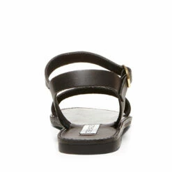 SteveMadden DONDDI BLACK LEATHER -Steve Madden | Official Store STEVEMADDEN SANDALS DONDDI BLACK LEATHER BACK