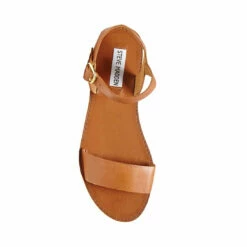 SteveMadden DONDDI TAN LEATHER -Steve Madden | Official Store STEVEMADDEN SANDALS DONDDI TAN LEATHER TOP