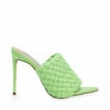 STEVEMADDEN FATEFUL LIGHT GREEN -Steve Madden | Official Store STEVEMADDEN SANDALS FATEFUL LT GREEN SIDE 1