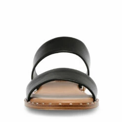 SteveMadden IVARA BLACK LEATHER 12 SteveMadden IVARA BLACK LEATHER -Steve Madden | Official Store STEVEMADDEN SANDALS IVARA BLACK LEATHER FRONT