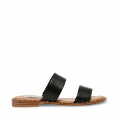 SteveMadden IVARA BLACK LEATHER 15 SteveMadden IVARA BLACK LEATHER -Steve Madden | Official Store STEVEMADDEN SANDALS IVARA BLACK LEATHER SIDE 1
