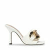 SteveMadden JAMILLA WHITE -Steve Madden | Official Store STEVEMADDEN SANDALS JAMILLA WHITE SIDE