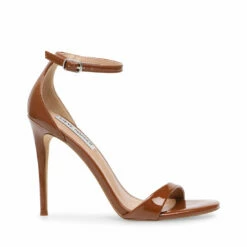SteveMadden KASSANDRA COGNAC PATENT 14 SteveMadden KASSANDRA COGNAC PATENT -Steve Madden | Official Store STEVEMADDEN SANDALS KASSANDRA COGNAC PATENT SIDE 2