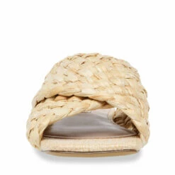 SteveMadden MARINA NATURAL RAFFIA -Steve Madden | Official Store STEVEMADDEN SANDALS MARINA NATURAL FRONT