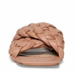 SteveMadden MARINA TAN -Steve Madden | Official Store STEVEMADDEN SANDALS MARINA NUDE FRONT