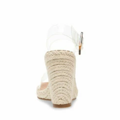 SteveMadden MERIDIAN CLEAR -Steve Madden | Official Store STEVEMADDEN SANDALS MERIDIAN CLEAR BACK