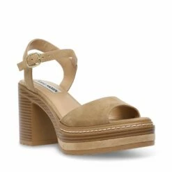 SteveMadden SHAKER SAND SUEDE -Steve Madden | Official Store STEVEMADDEN SANDALS SHAKER SAND SUEDE