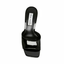 SteveMadden SIGNAL BLACK PATENT -Steve Madden | Official Store STEVEMADDEN SANDALS SIGNAL BLACK PATENT TOP