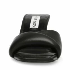 SteveMadden THAI BLACK LEATHER -Steve Madden | Official Store STEVEMADDEN SANDALS THAI BLACK LEATHER FRONT