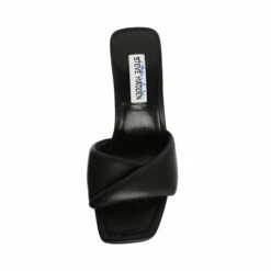 SteveMadden THAI BLACK LEATHER -Steve Madden | Official Store STEVEMADDEN SANDALS THAI BLACK LEATHER TOP
