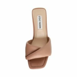 SteveMadden THAI TAN LEATHER -Steve Madden | Official Store STEVEMADDEN SANDALS THAI NUDE LEATHER TOP