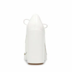 SteveMadden TRISTIE WHITE LEATHER -Steve Madden | Official Store STEVEMADDEN SANDALS TRISTIE WHITE BACK