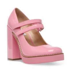 SteveMadden TWICE PINK PATENT -Steve Madden | Official Store STEVEMADDEN SANDALS TWICE PINK PATENT