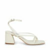 STEVEMADDEN ALAINA BONE LEATHER -Steve Madden | Official Store STEVEMADDEN SHOES ALAINA WHITE SIDE