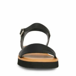 STEVEMADDEN AVALON BLACK LEATHER 11 STEVEMADDEN AVALON BLACK LEATHER -Steve Madden | Official Store STEVEMADDEN SHOES AVALON BLACK LEATHER FRONT