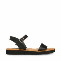 STEVEMADDEN AVALON BLACK LEATHER 14 STEVEMADDEN AVALON BLACK LEATHER -Steve Madden | Official Store STEVEMADDEN SHOES AVALON BLACK LEATHER SIDE 2