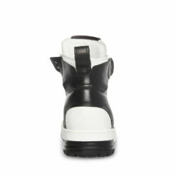 SteveMadden BIZZY BLACK/WHITE 15 SteveMadden BIZZY BLACK/WHITE -Steve Madden | Official Store STEVEMADDEN SHOES BIZZY WHITE BLACK BACK