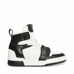 SteveMadden BIZZY BLACK/WHITE 16 SteveMadden BIZZY BLACK/WHITE -Steve Madden | Official Store STEVEMADDEN SHOES BIZZY WHITE BLACK SIDE 2