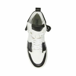 SteveMadden BIZZY BLACK/WHITE 14 SteveMadden BIZZY BLACK/WHITE -Steve Madden | Official Store STEVEMADDEN SHOES BIZZY WHITE BLACK TOP