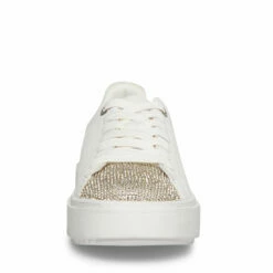 SteveMadden CATCHER-R WHITE -Steve Madden | Official Store STEVEMADDEN SHOES CATCHER R WHITE FRONT