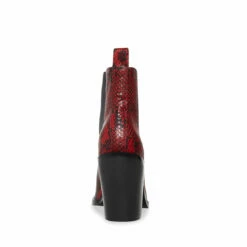 SteveMadden CAUTION RED SNAKE -Steve Madden | Official Store STEVEMADDEN SHOES CAUTION RED SNAKE BACK