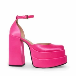 SteveMadden CHARLIZE PINK SATIN